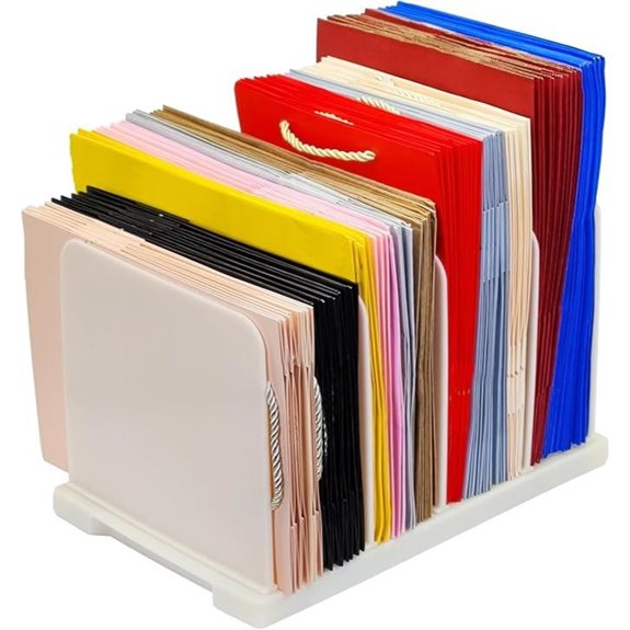 Reusable Shopping Bag Organizer with Adjustable Dividers