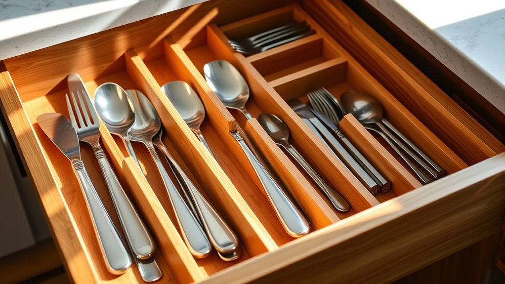 adjustable durable drawer organizers