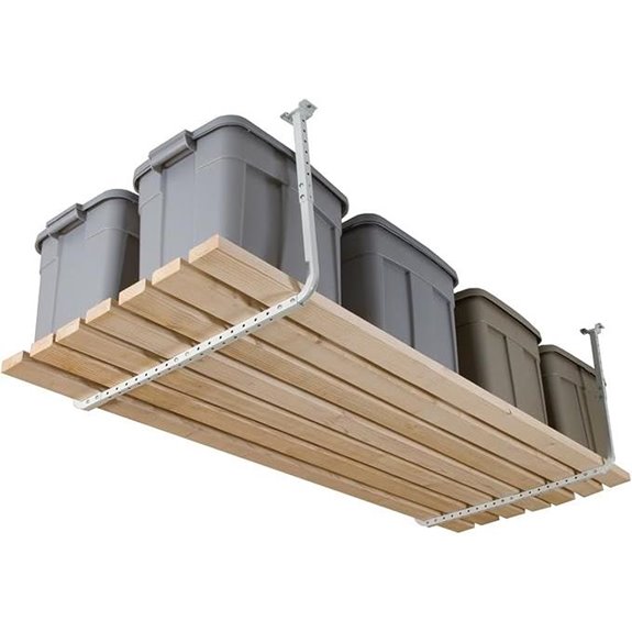 HyLoft 33x34 Adjustable Garage Ceiling Storage Rack