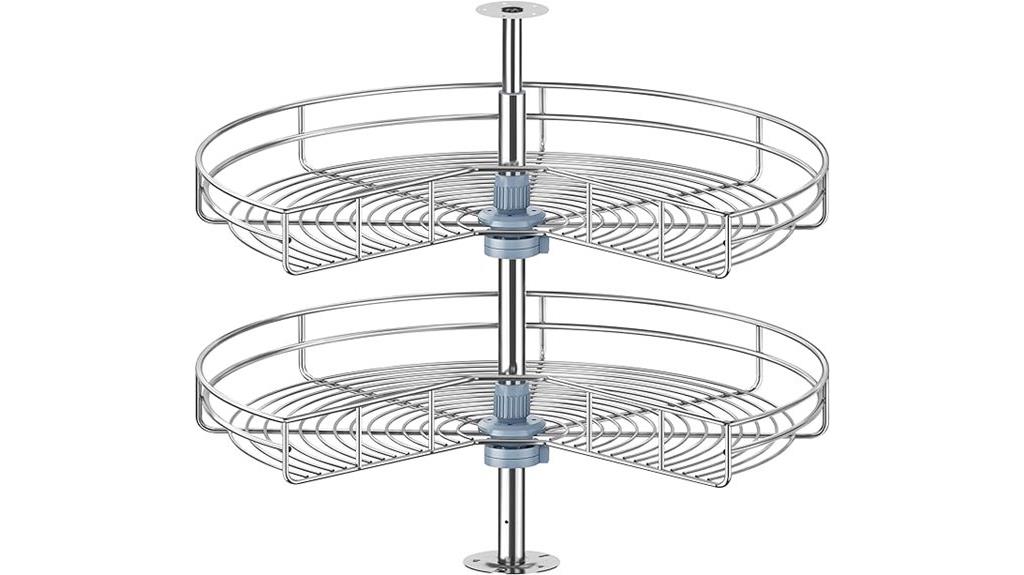 adjustable kitchen corner turntable