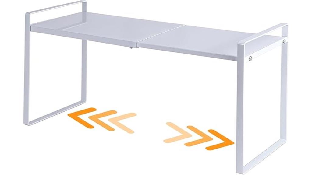 adjustable kitchen shelf organizer