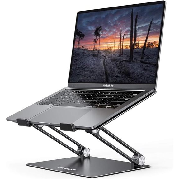 Lamicall Adjustable Laptop Stand for 10-17.3 Laptops