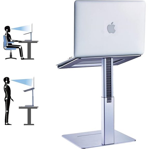 Adjustable Laptop Stand for 13-17 Inch Laptops