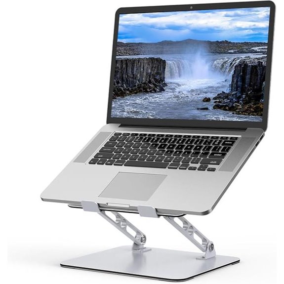 Adjustable Metal Laptop Stand for 10-15.6-inch Laptops