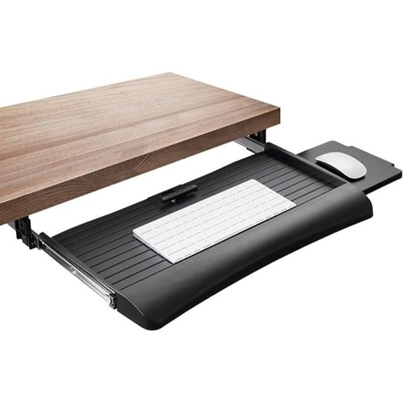 Mount-It! Adjustable Under-Desk Keyboard Tray