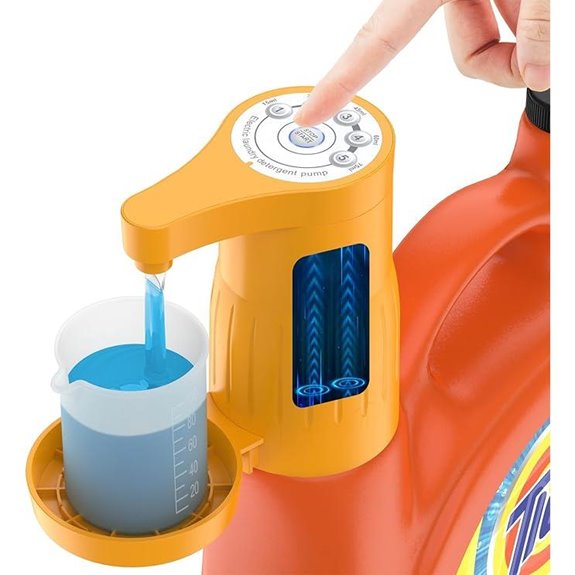 Auto Laundry Dispenser with Washable Measuring Cup