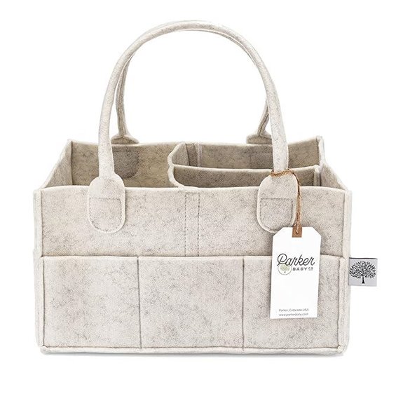 Parker Baby Diaper Caddy Nursery & Car Organizer