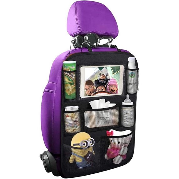 ONE PIX Backseat Car Organizer with Touch Screen Holder