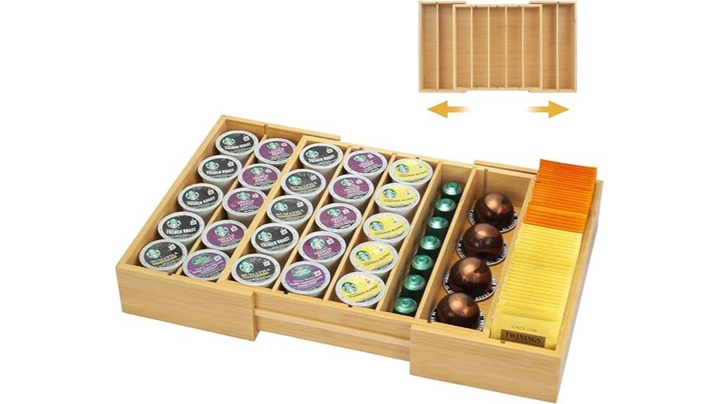 bamboo coffee cup holder