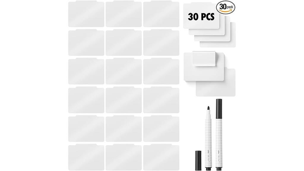 basket label clip ons