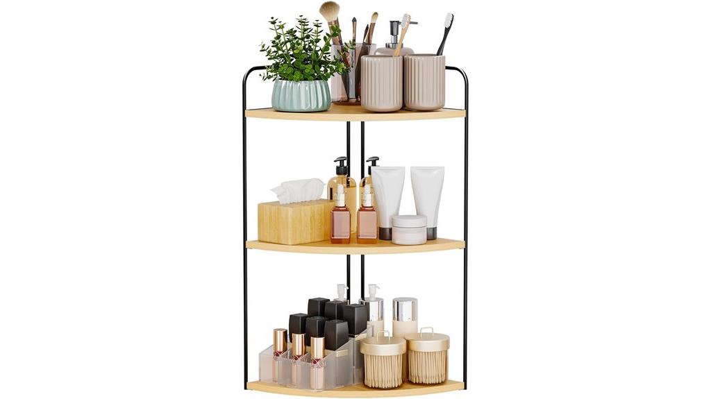 bathroom counter storage