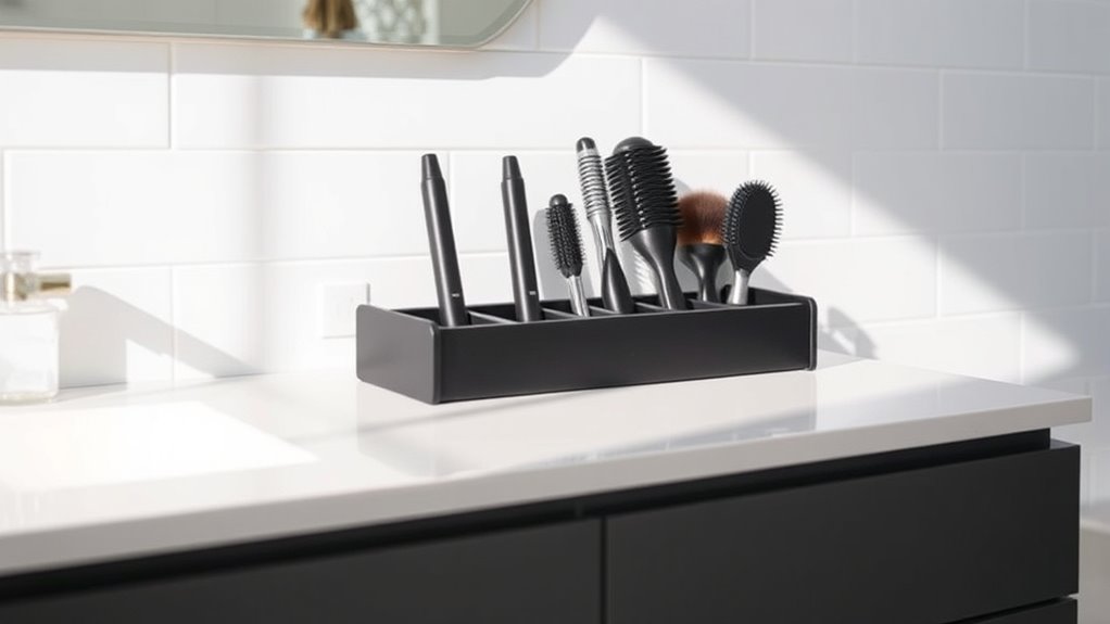 bathroom storage and style