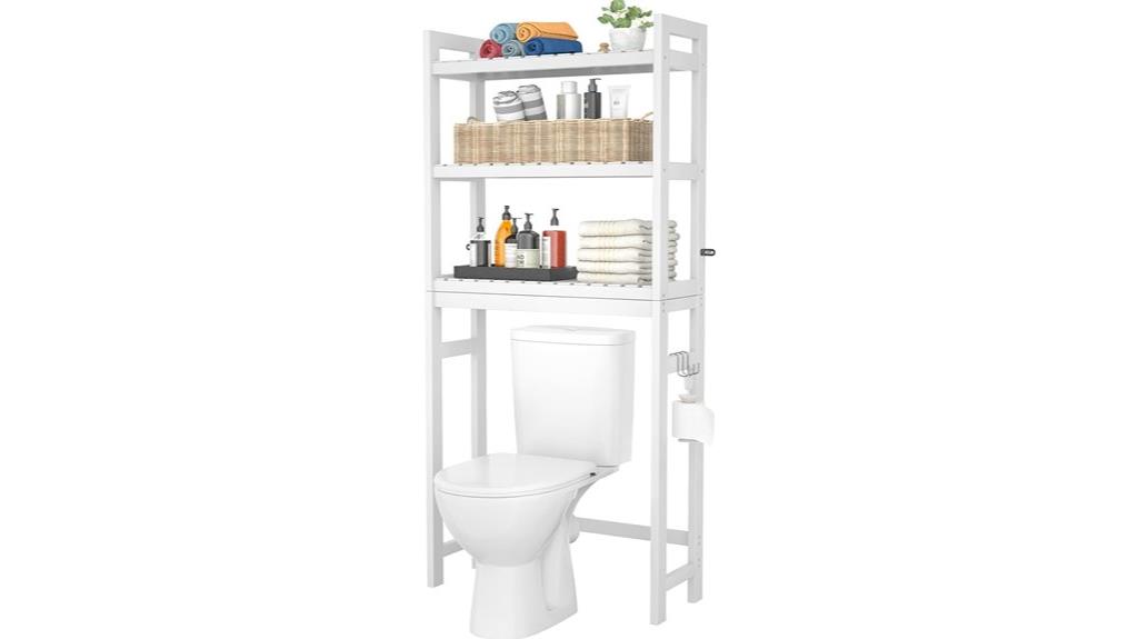 bathroom toilet storage rack