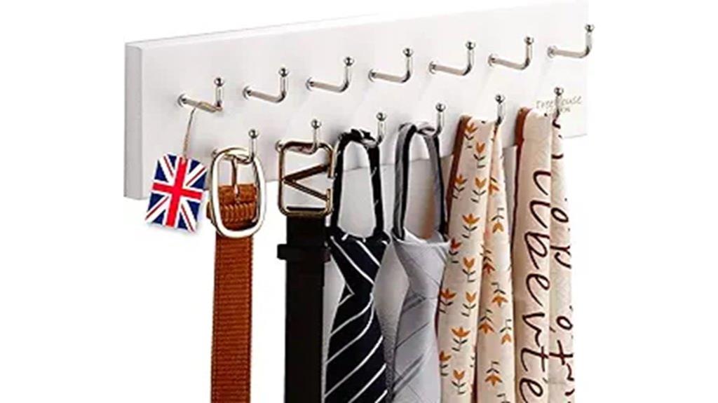 belt and tie rack