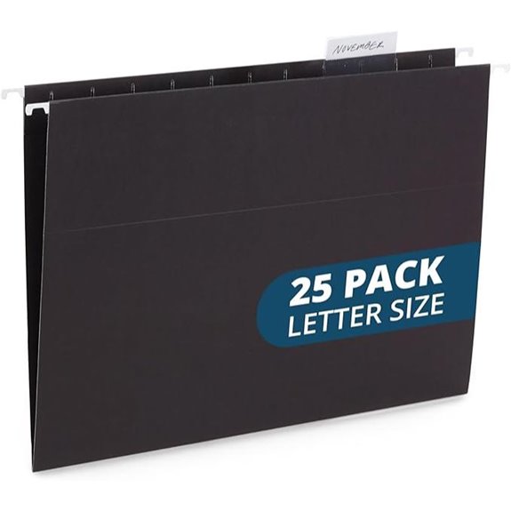 Blue Summit Hanging File Folders 25 Pack