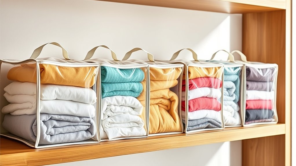 breathable linen storage solutions