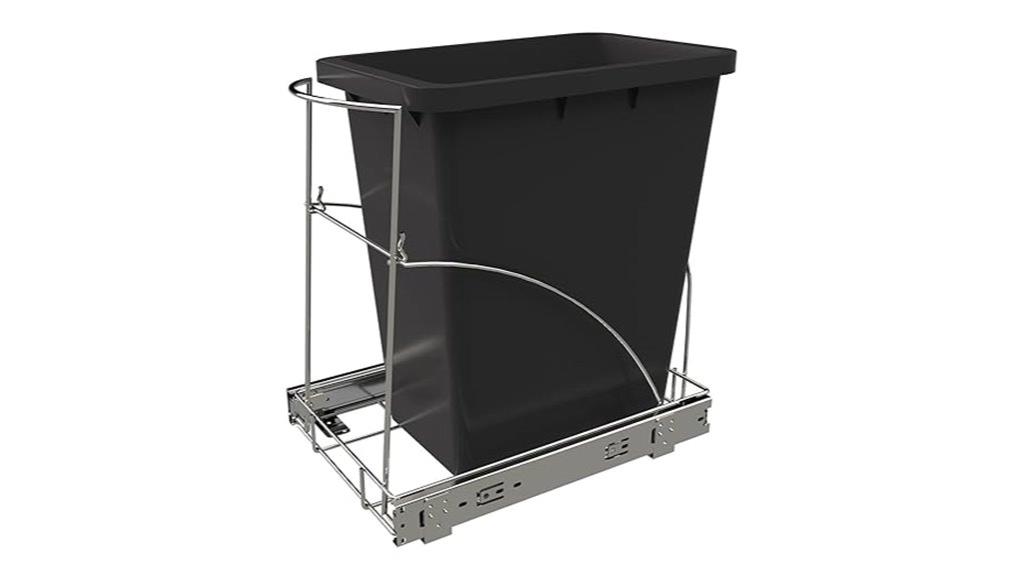 cabinet trash can organizer