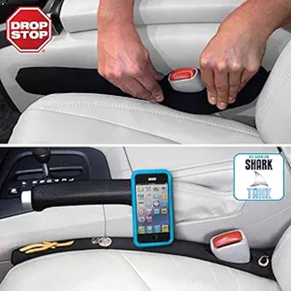Drop Stop Car Seat Gap Filler Set of 2