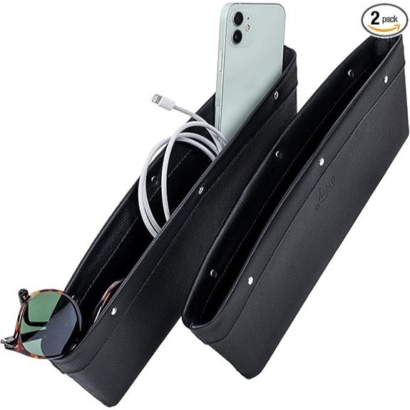 Lusso Gear Car Seat Gap Organizer (2-Pack)