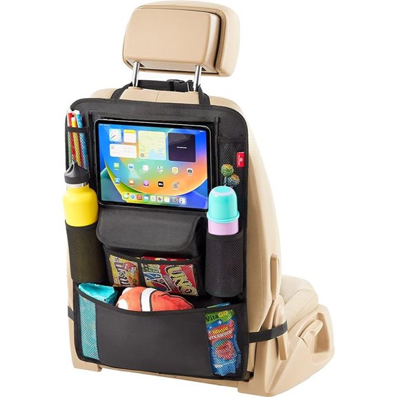 Helteko Car Seat Organizer with Tablet Holder