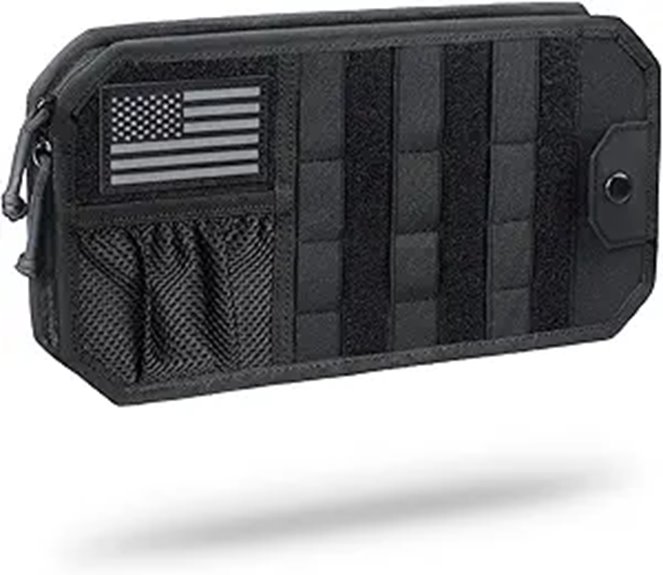 WYNEX Molle Car Sun Visor Organizer with Zipper