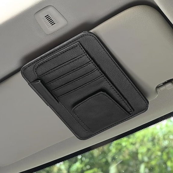 Auto Sun Visor Organizer for Car Interior Storage