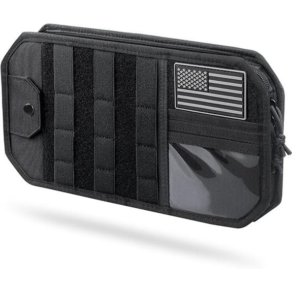 Molle Car Sun Visor Organizer with Zipper