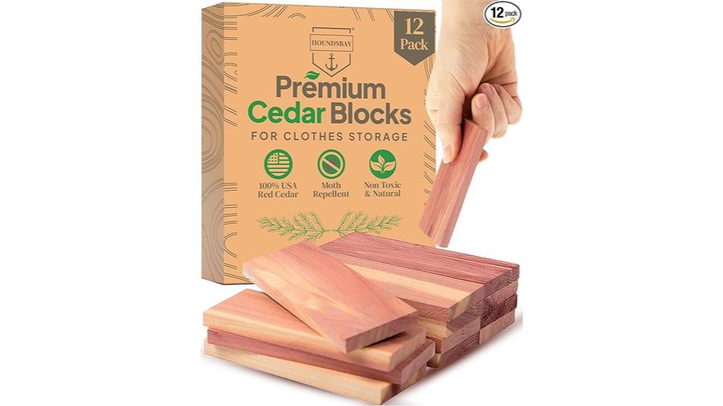 cedar clothes storage blocks