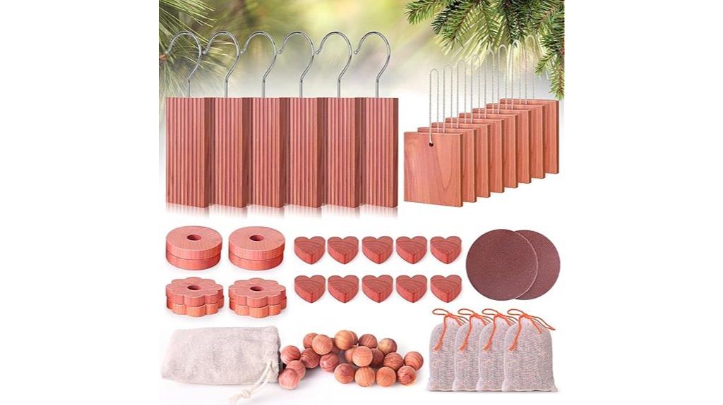 cedar clothes storage blocks