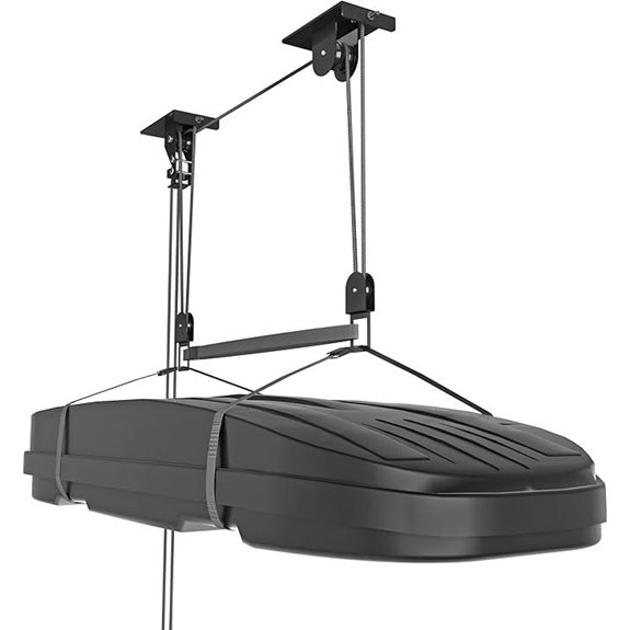 Garage Ceiling Storage Hoist for Cargo Boxes