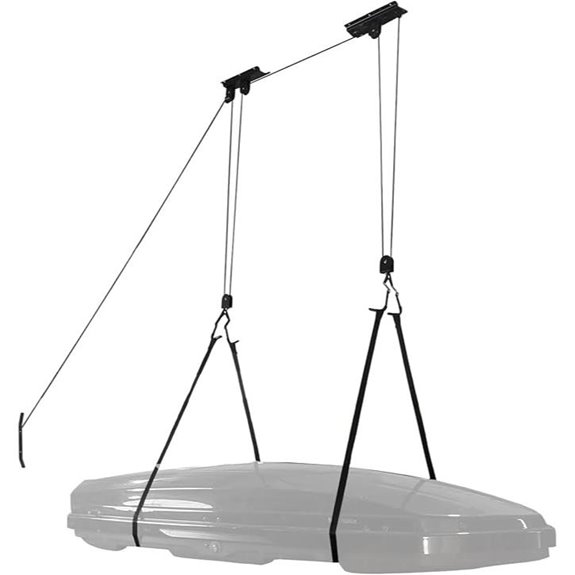 Cargo Box Ceiling Hoist for Garage or Shed