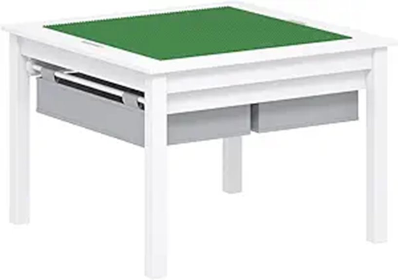 UTEX 2-in-1 Kids Construction Play Table