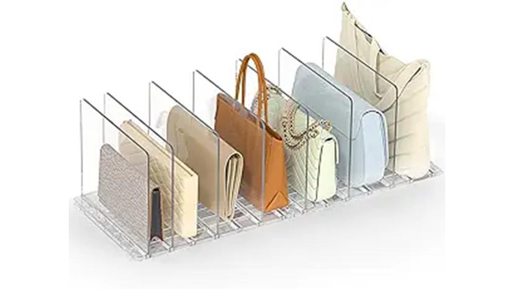 closet bag purse organizer