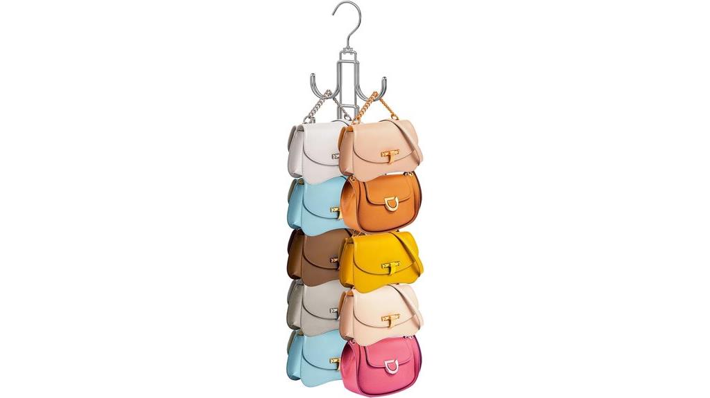 closet purse hook organizer