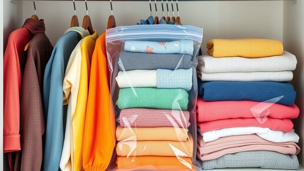 cloth storage bag features