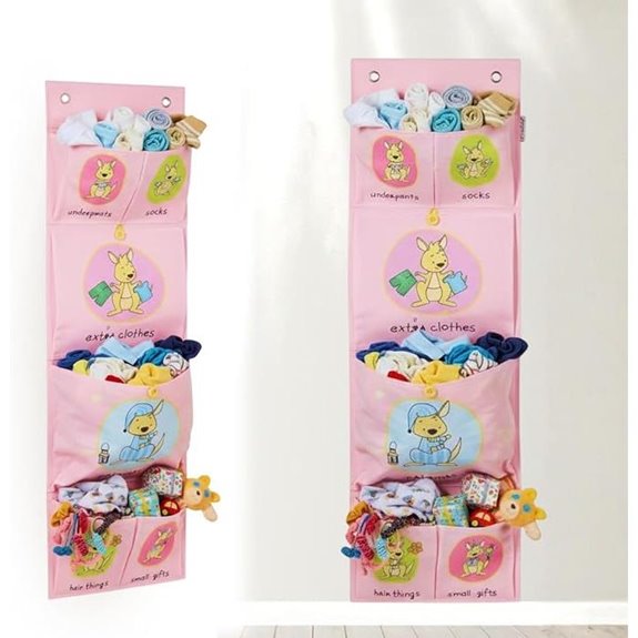 Colorful Wall & Door Hanging Organizer for Kids