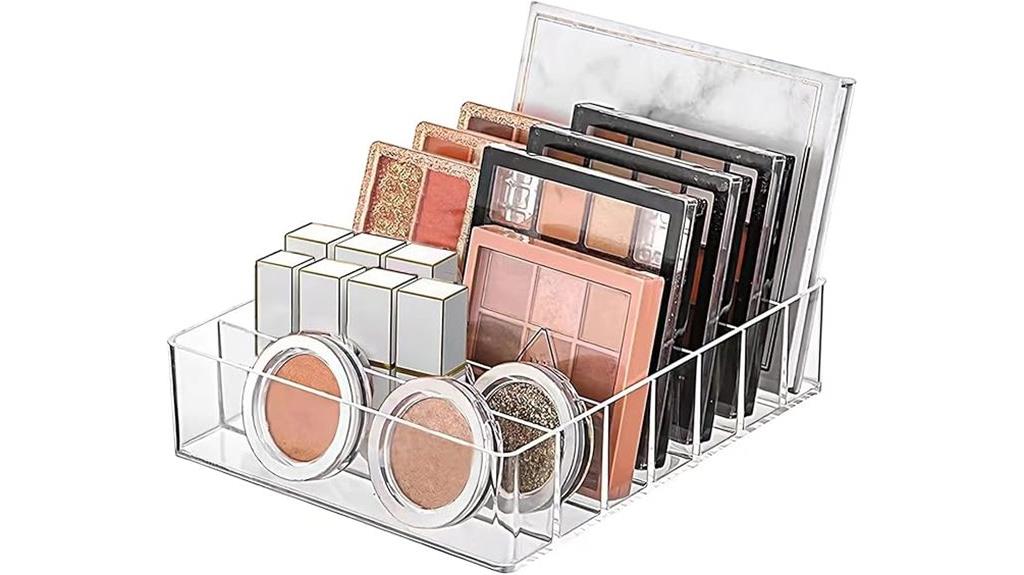 compact eyeshadow lipstick organizer
