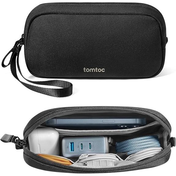 tomtoc Travel Electronics Organizer Case