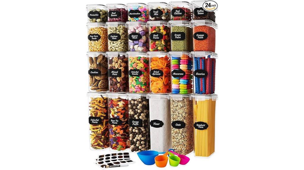 complete 24 piece container set