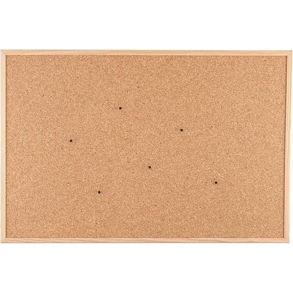 Go4Cork Framed Cork Bulletin Board (23.6x15.7)