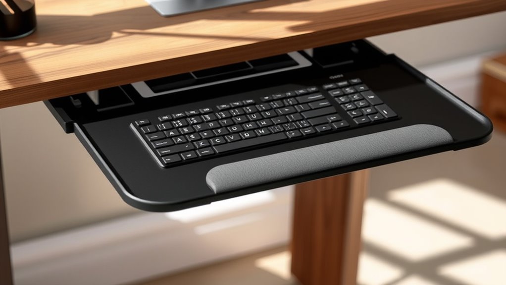 desk tray compatibility considerations