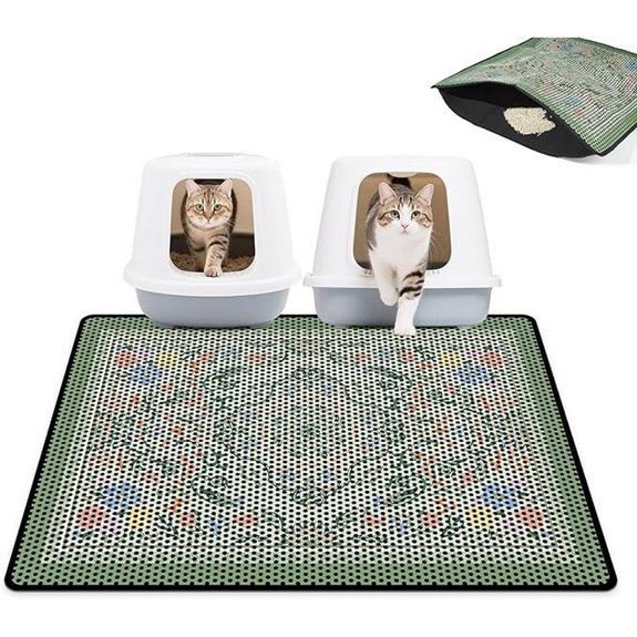 Waterproof Double Layer Cat Litter Mat (24x29.5)