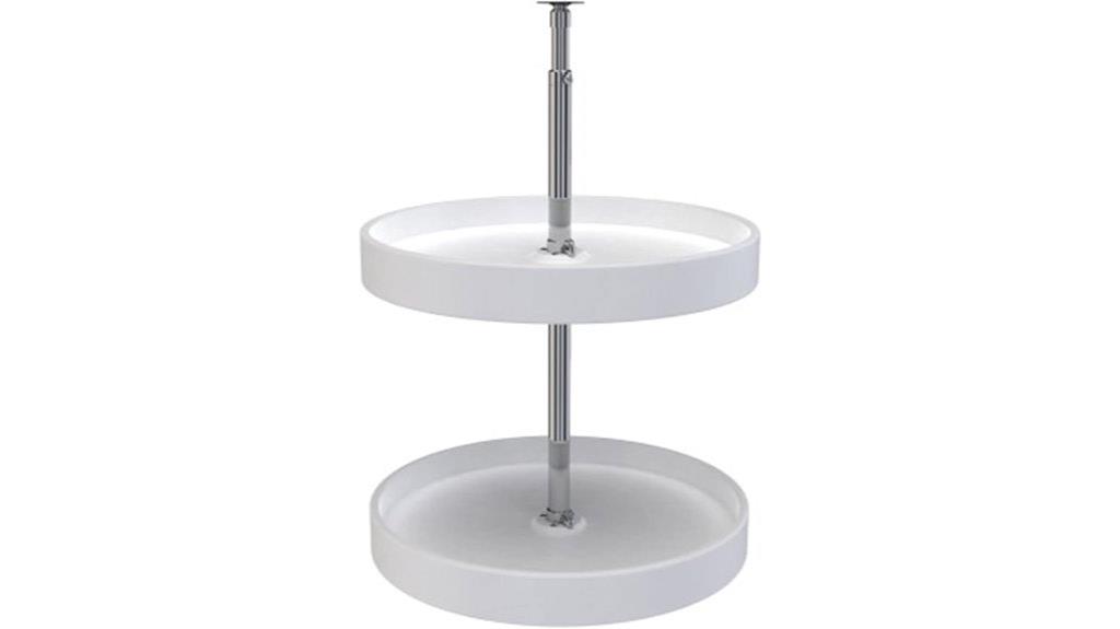 dual 18 inch lazy susan