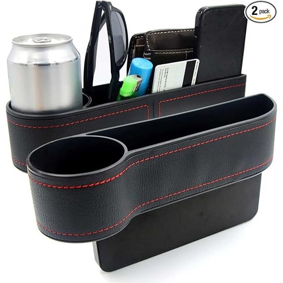 Car Seat Gap Filler Organizer (2 Pack)