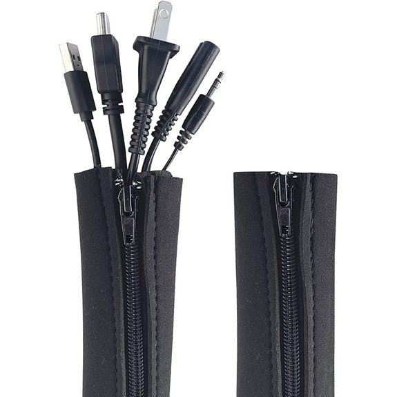 Wrap-It Zipper Cable Sleeve 36 x 4 (2-Pack)