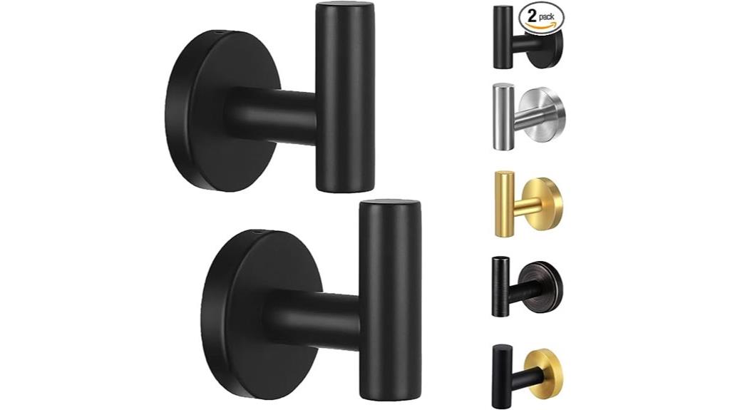 dual towel hooks pack