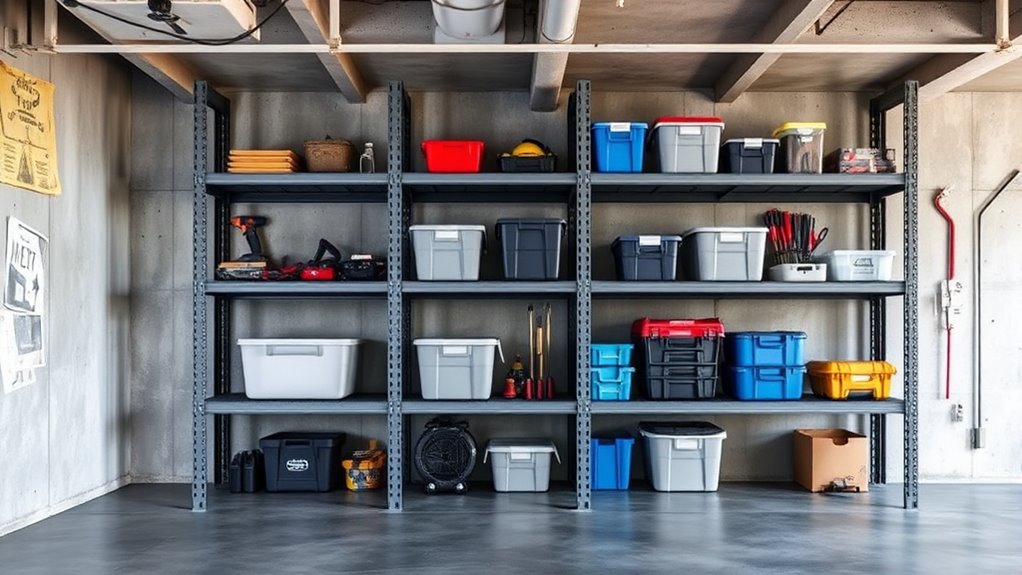 durable adjustable space efficient shelving