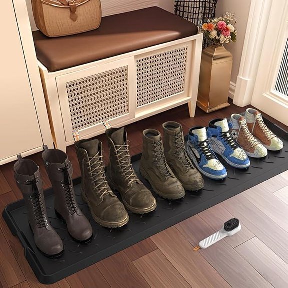 Heavy Duty Rubber Boot Mat for Indoor/Outdoor Use