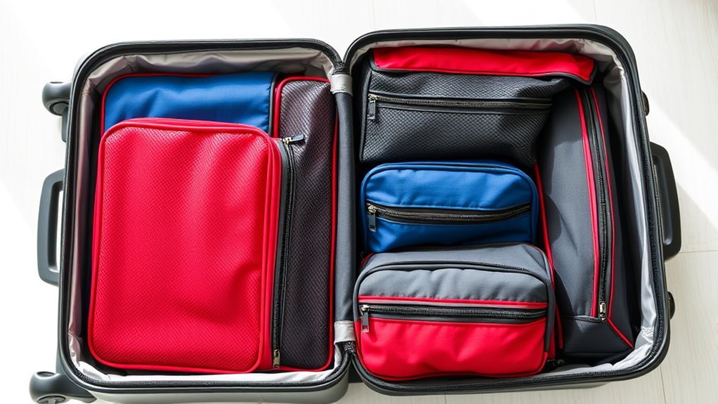 durable spacious organized packing