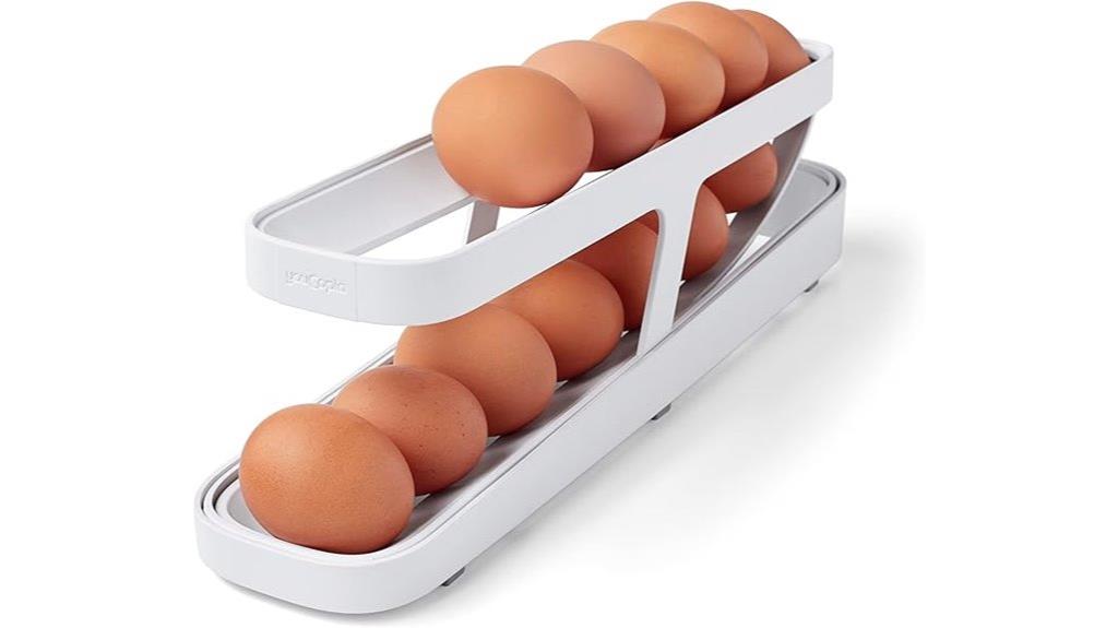 egg dispenser with roll